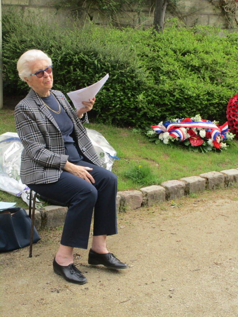 La Présidente Francine Christophe, ancienne enfant déportée